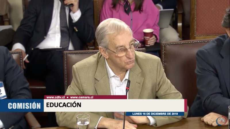 Guido Crino en Comisión de Educación de la Cámara